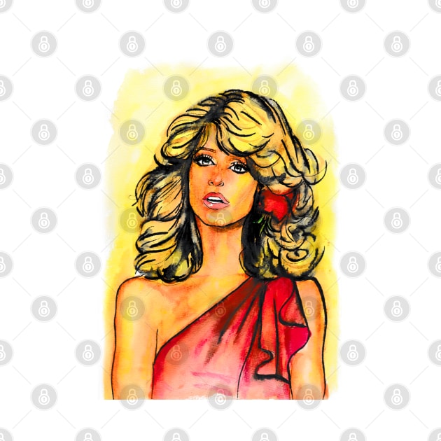 Farrah Fawcett by Svetlana Pelin