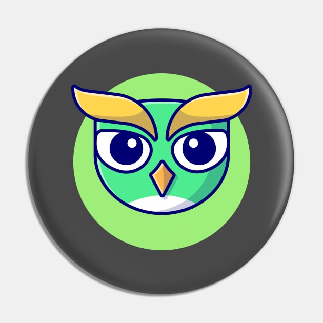 Cute Owl Cartoon Vector Icon Illustration Pin by Catalyst Labs