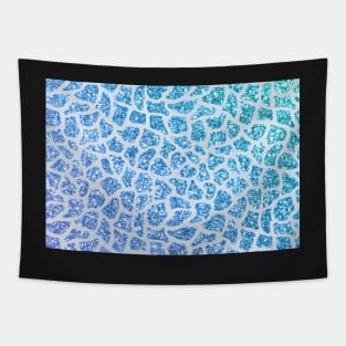 Blue shinny glitter Tapestry