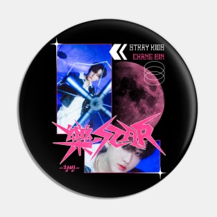 Changbin Rock Star Stray Kids Pin