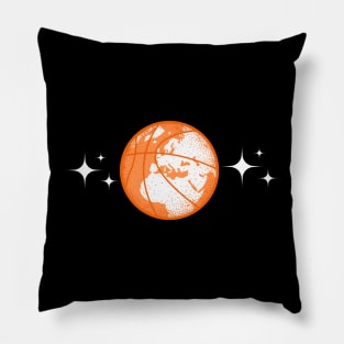 Basketball World Pillow