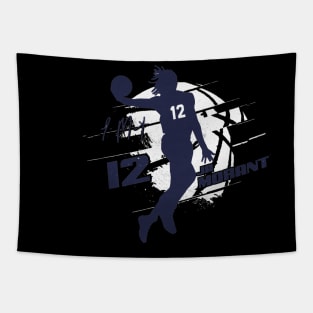 Ja Morant Memphis Silhouette Tapestry