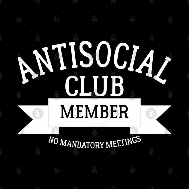 Antisocial Club Member by PeppermintClover