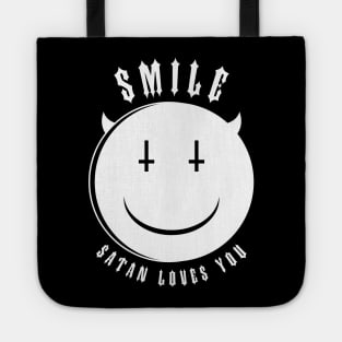 Smile, Satan Loves You Tote