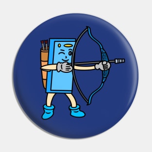 Cute cartoon archery Pin