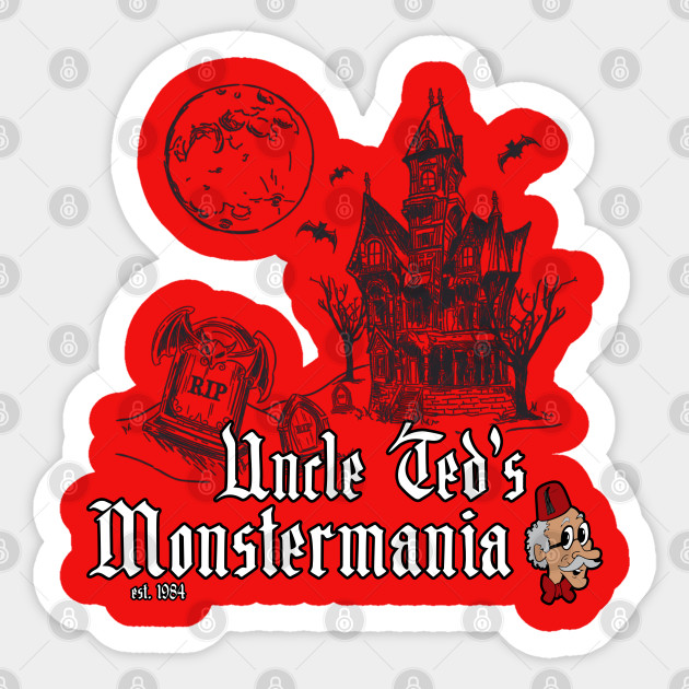 Uncle Ted's Monstermania - Uncle Ted - Sticker