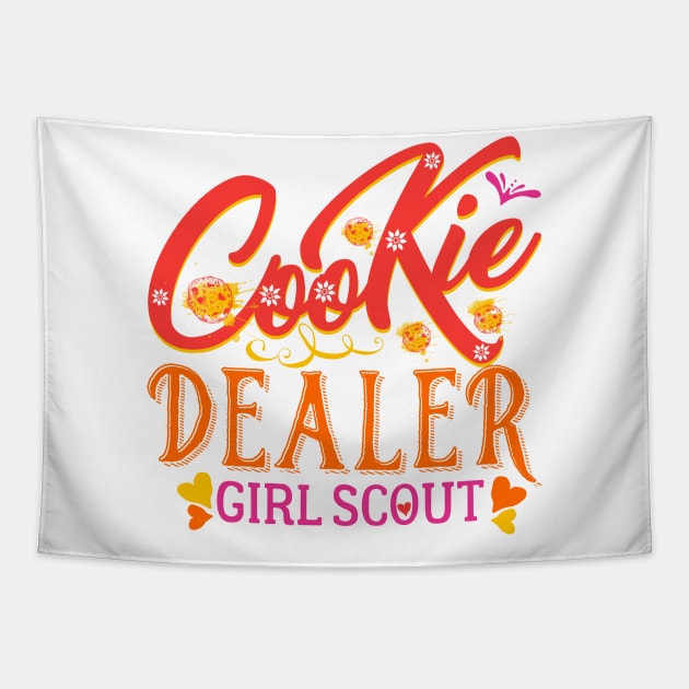 Cookie Dealer - Girl Scout Cookie T-shirt Tapestry by SaintandSinner