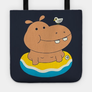 Hippo Vacation Tote