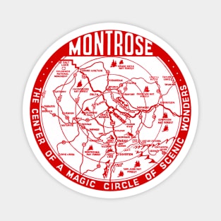 1940's Montrose Colorado Magnet