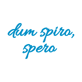 Dum spiro, spero - Latin quote shirt gift idea T-Shirt