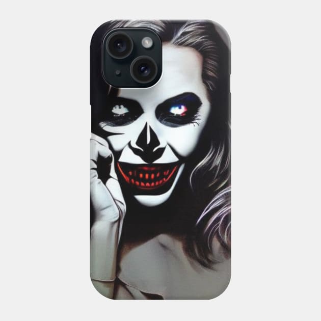 Zombie girl oldschool retro Phone Case by Laakiiart