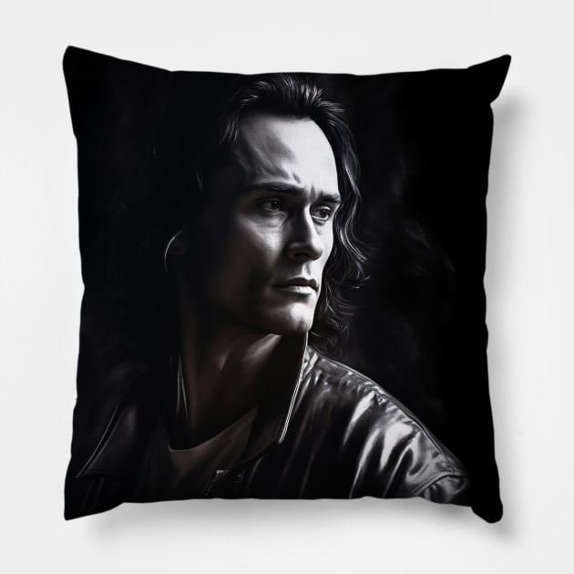 Brandon Lee - The Crow Pillow by NeonOverdrive