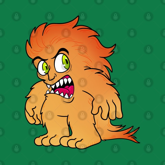 Fluffy Hair Monster by Get A Klu Comics