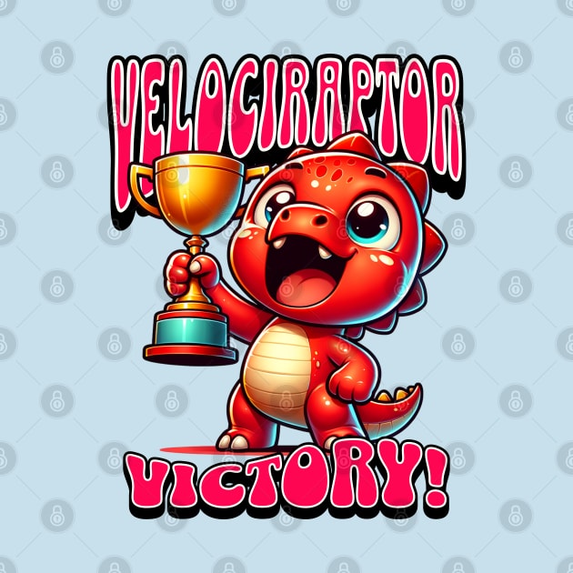 Velociraptor Victory by OurCelo