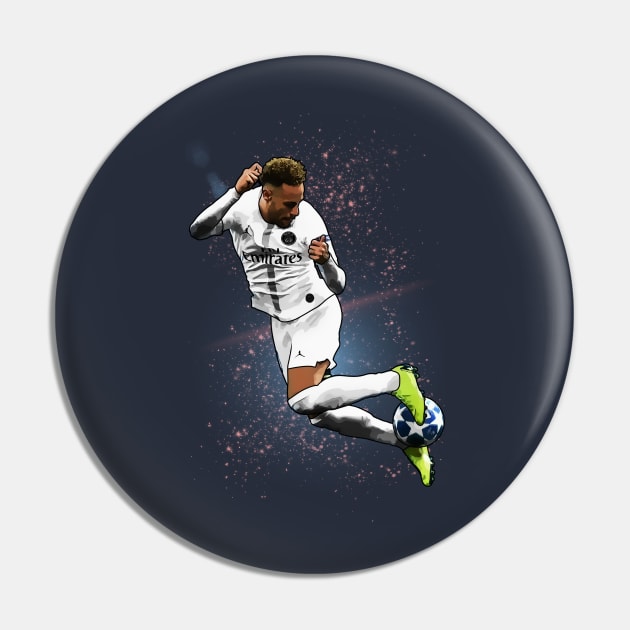 Neymar Rainbow Flick Pin by InspireSoccer