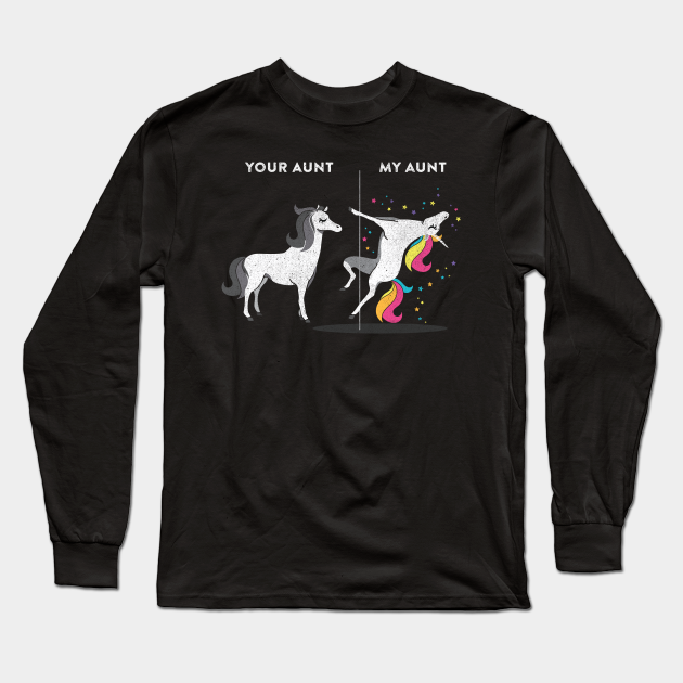 aunt unicorn t shirt