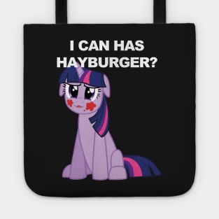 I Can Has Hayburger? Tote