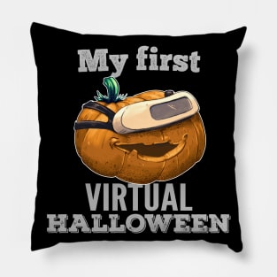 My first virtual Halloween Pillow