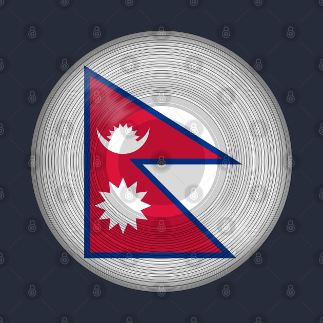 Nepal Music Vinyl Record LP by HappyGiftArt