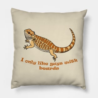 Beardie Guys Pillow