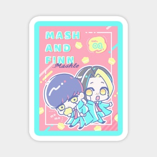 Mash And Finn Magnet