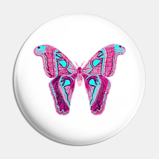 Pink butterfly Pin