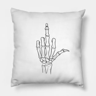 Cute Skeleton Hand Pillow