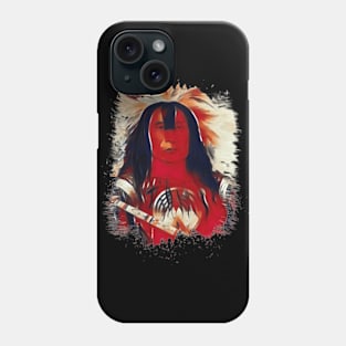 Native American art Phone Case