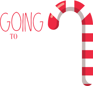 It's Not Going To Lick Itself Funny Candy Cane Humor Magnet