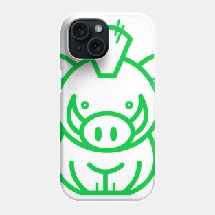 Green Pig Phone Case