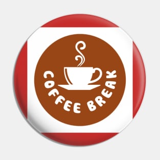 Coffee Break Pin