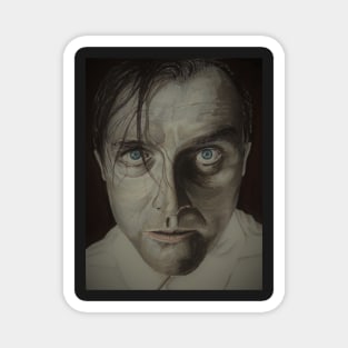 Rik Mayall Portrait Magnet