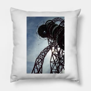 2012 Olympics ArcelorMittal Orbit Tower Pillow