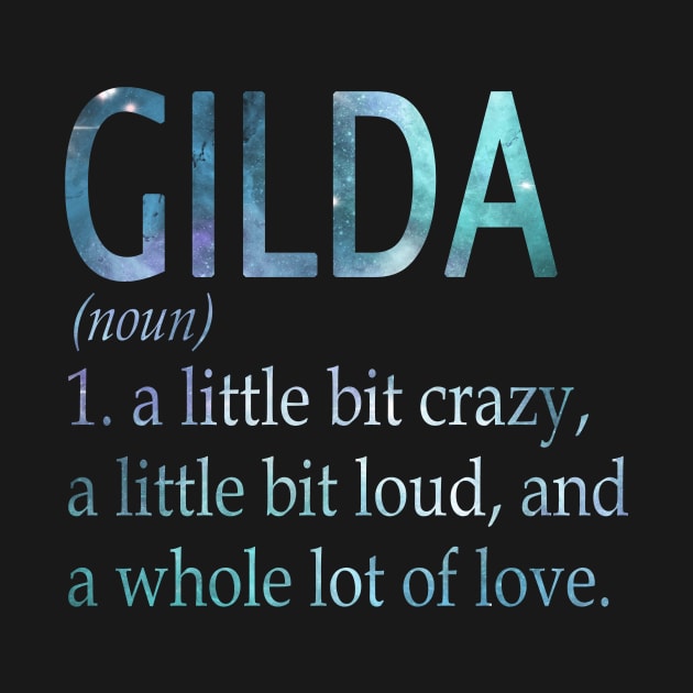 Gilda by Guitar Hero-Typography 