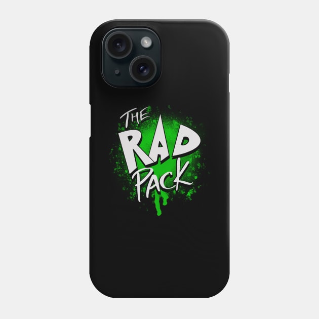 The Rad Pack Logo (Slime Pack) Phone Case by Born2BeRad