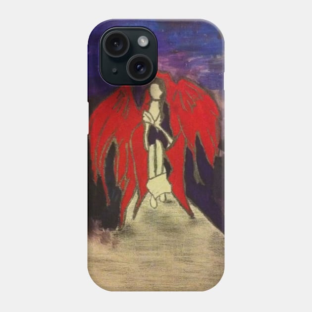 Angel without a face Phone Case by here4hope