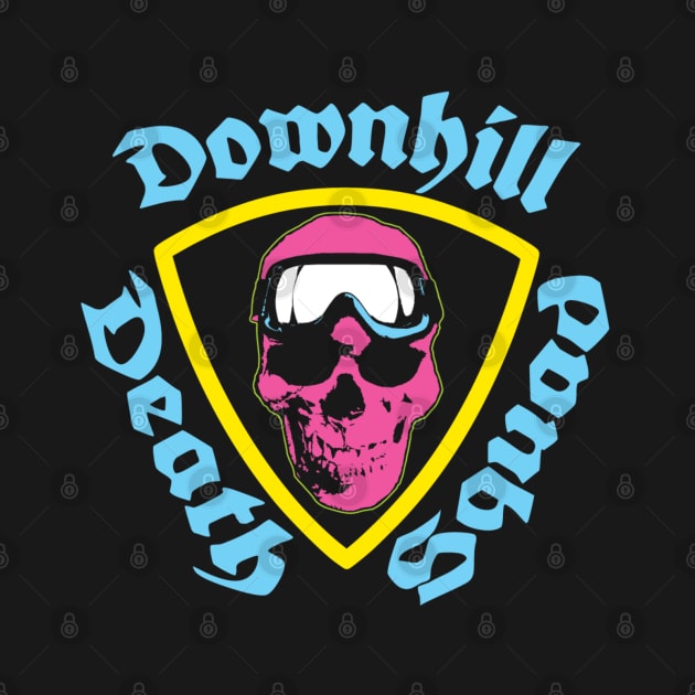 DOWNHILL DEATH SQUAD by VOLPEdesign