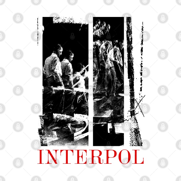 Interpol -- Original Retro Fan Art Design by unknown_pleasures