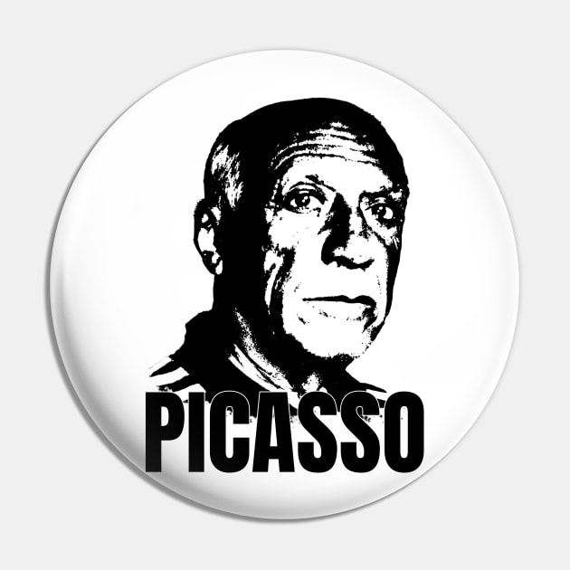 Pablo Picasso Portrait Pin by phatvo