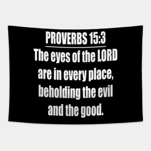 Proverbs 15:3 King James Version Bible Verse Tapestry