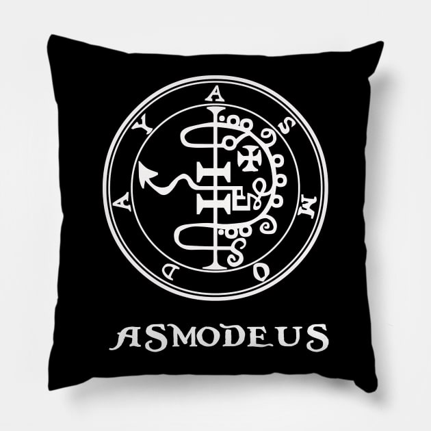 Asmodeus Pillow by valentinahramov