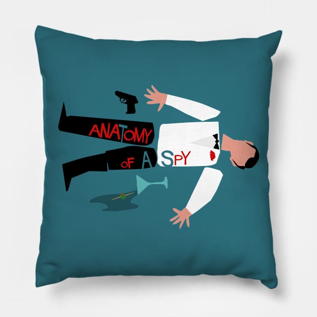 Anatomy of a Spy Pillow by Paulychilds