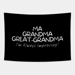 Best Grandma Ever Tapestry