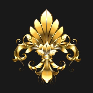 Golden Fleur de Lis T-Shirt