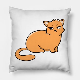 Orange Cat Pillow