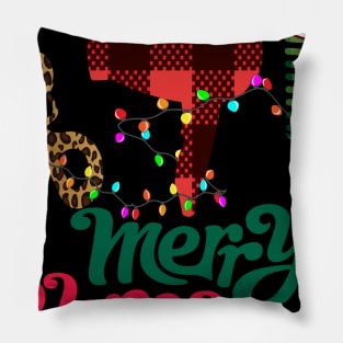 merry christmas hairstylist hairdresser barber funny tools Pillow