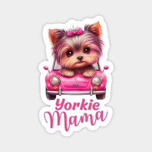 Yorkie mama Magnet