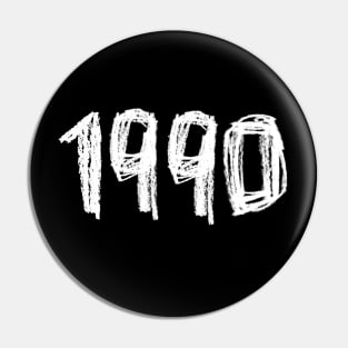 1990 Birthday, Birth Year 1990, Born in 1990 Pin