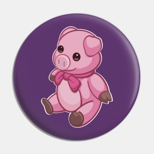 Pig Plush Pin