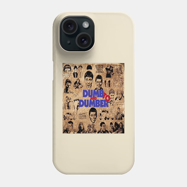 DUMB AND DUMBER ART Phone Case by alfapromo71